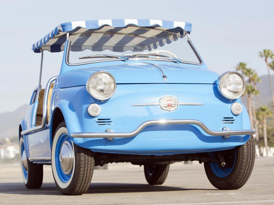  Fiat 500 Jolly 1958 года  (US) (фото 21 из 24)
